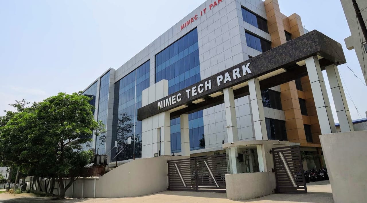 Mimec IT Park — modern glass facade building